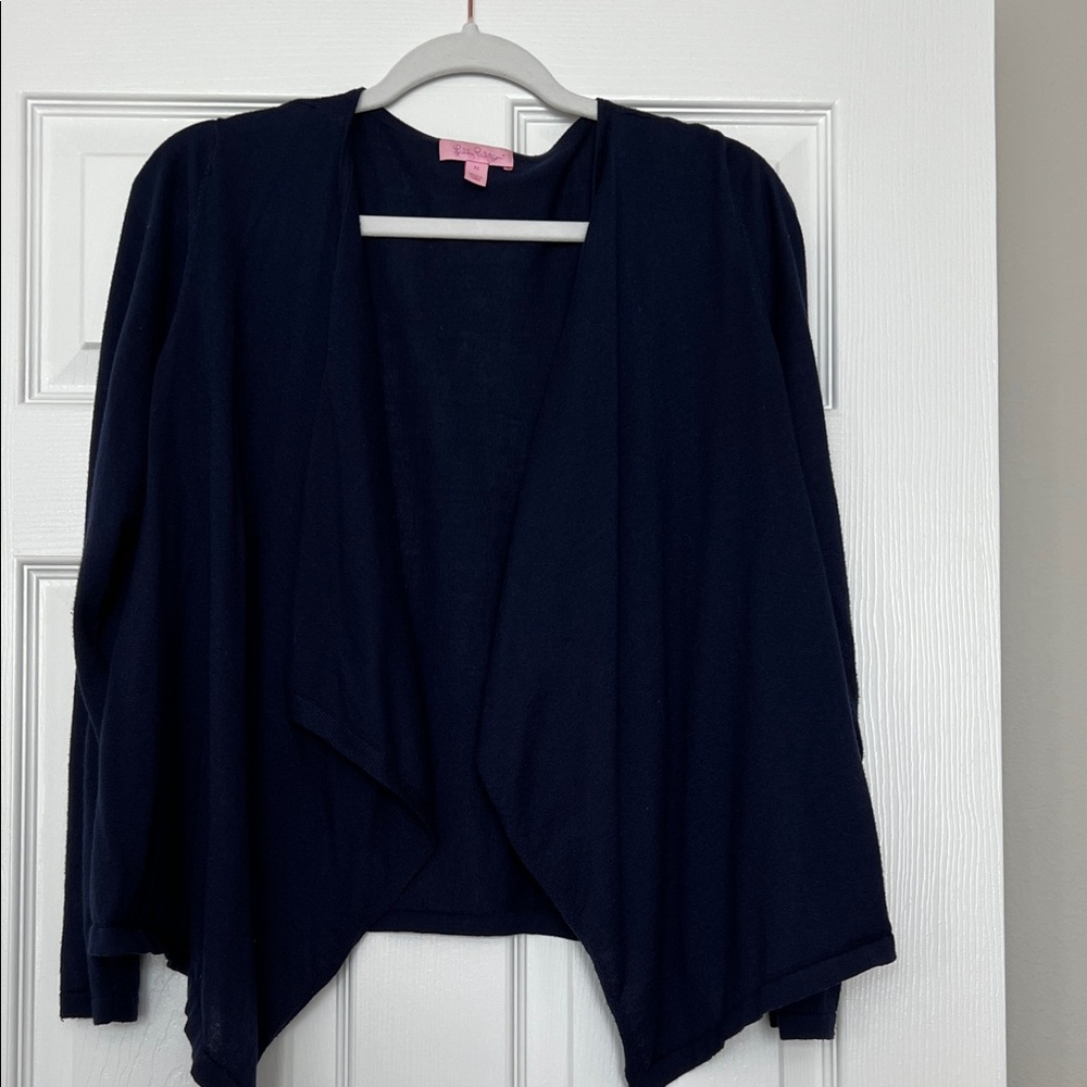 Elegant Lilly Pulitzer Navy Women's Light Sweater